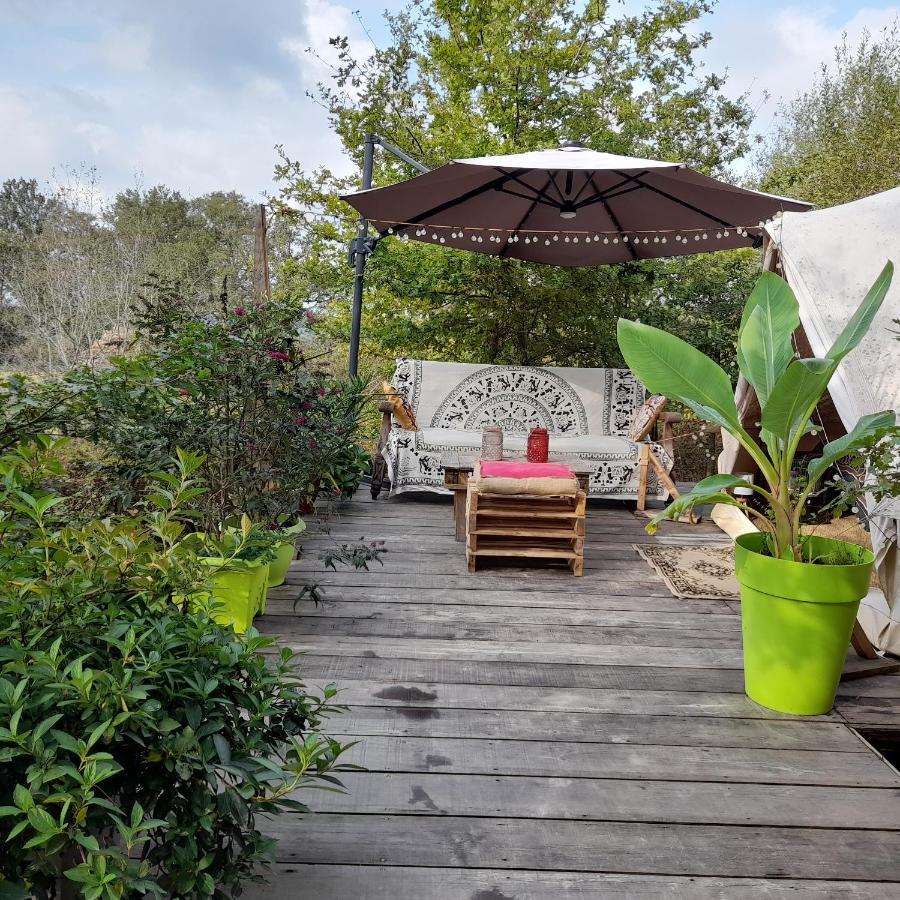 Tente Safari Lodge Dans Foret Luxuriante Vielle-Tursan Екстер'єр фото