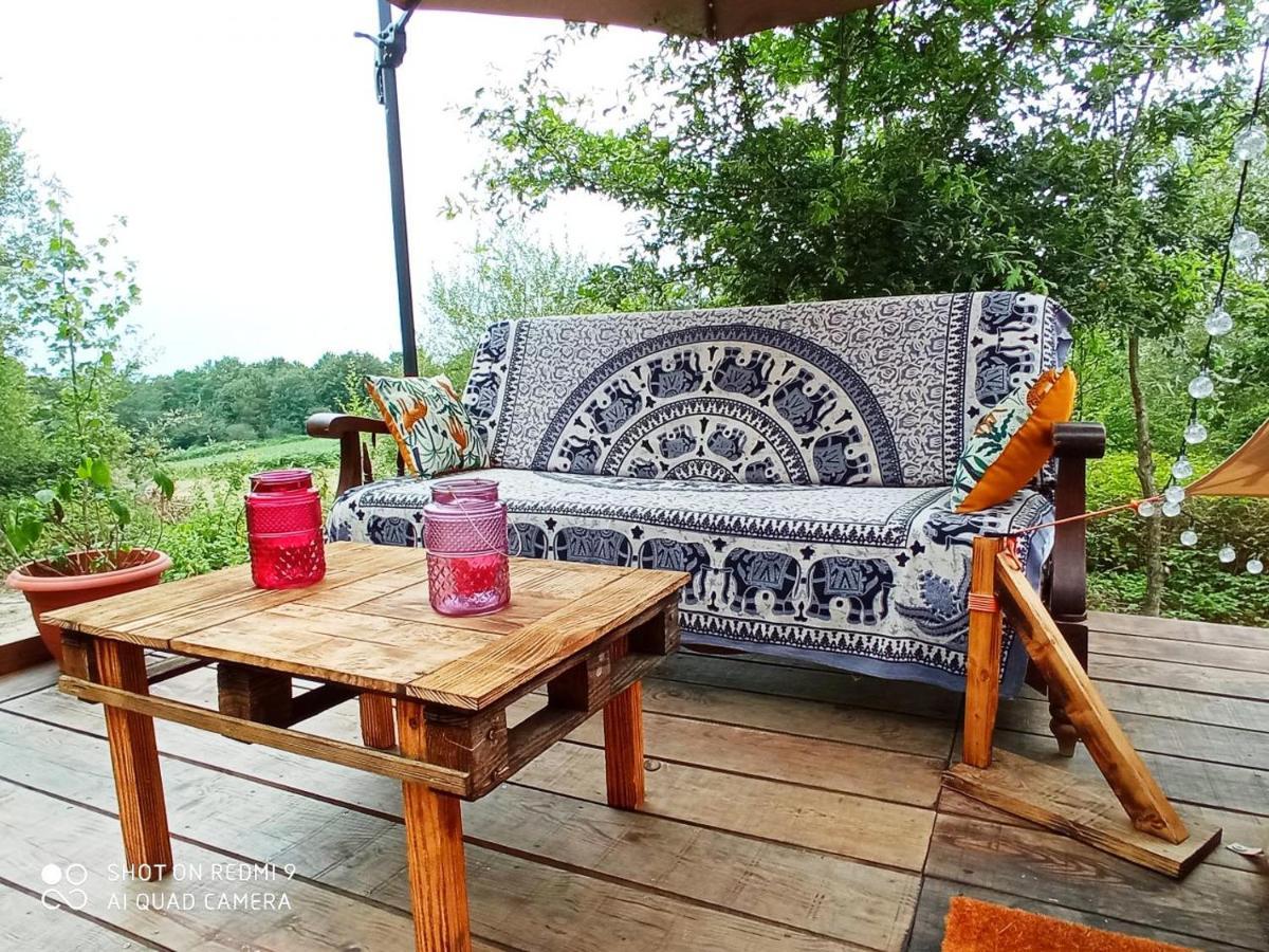 Tente Safari Lodge Dans Foret Luxuriante Vielle-Tursan Екстер'єр фото