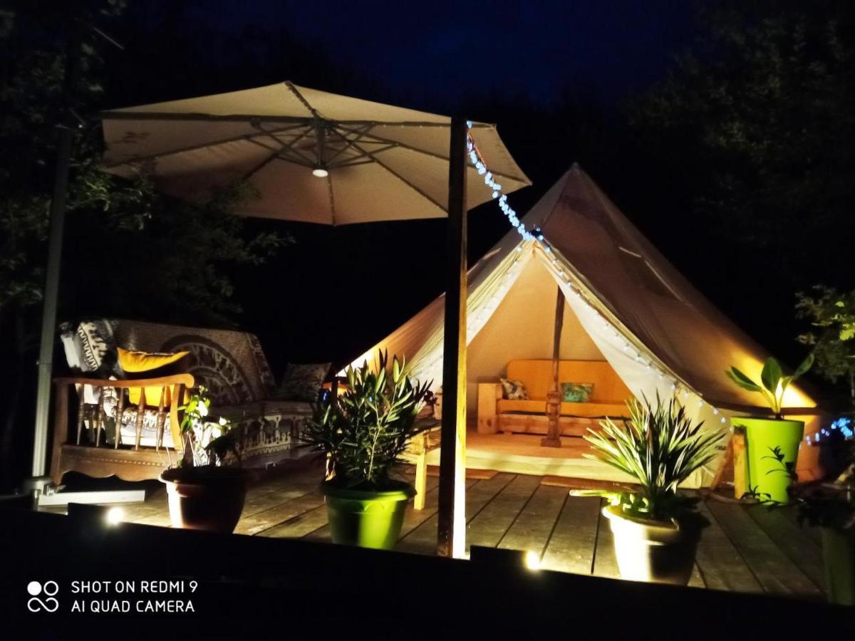 Tente Safari Lodge Dans Foret Luxuriante Vielle-Tursan Екстер'єр фото