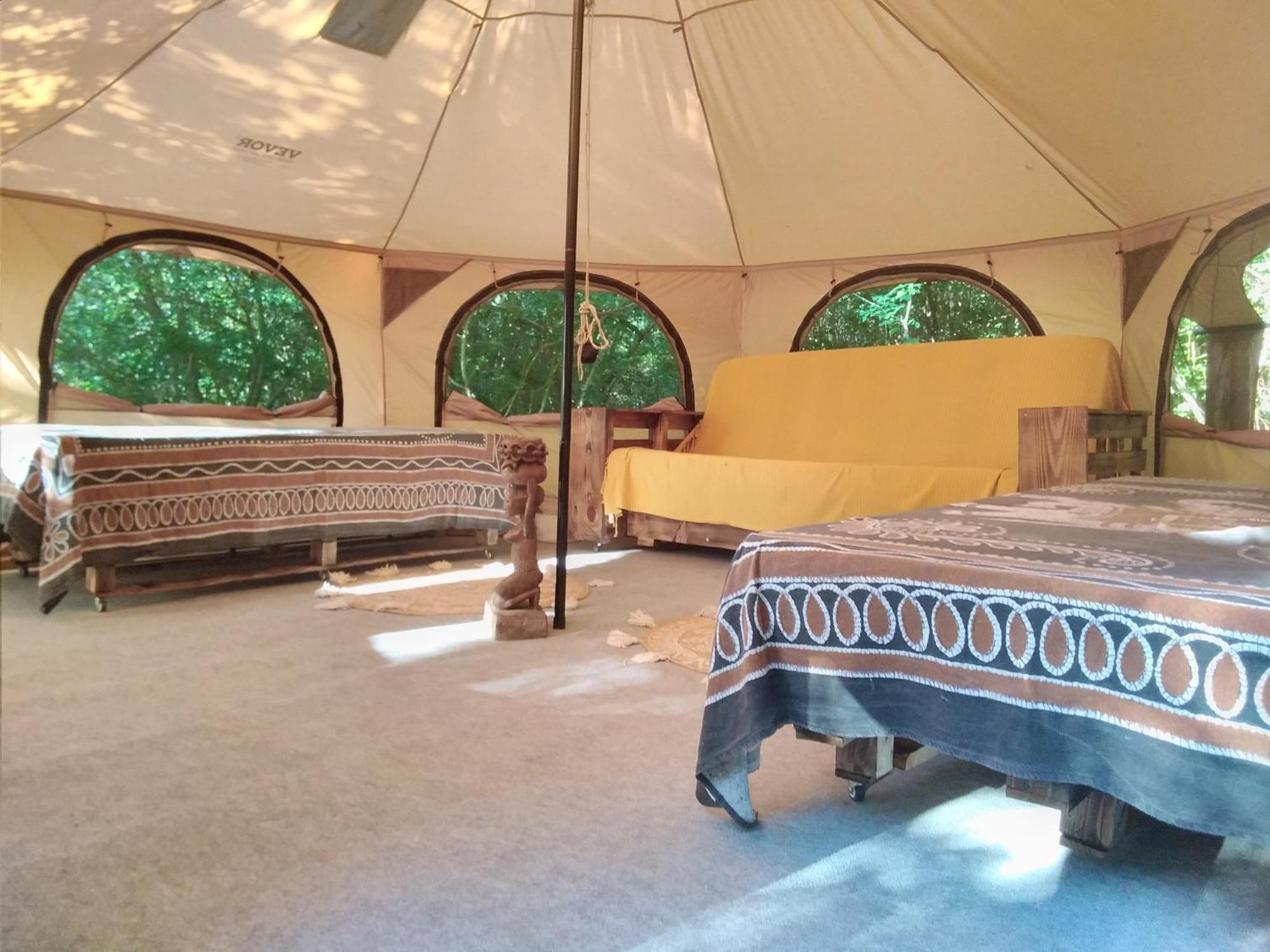 Tente Safari Lodge Dans Foret Luxuriante Vielle-Tursan Екстер'єр фото