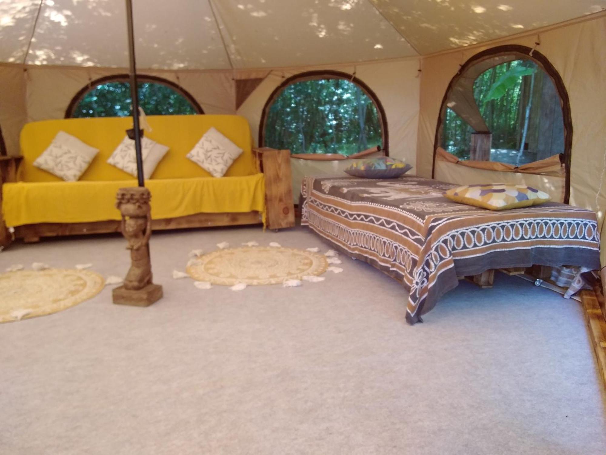 Tente Safari Lodge Dans Foret Luxuriante Vielle-Tursan Екстер'єр фото