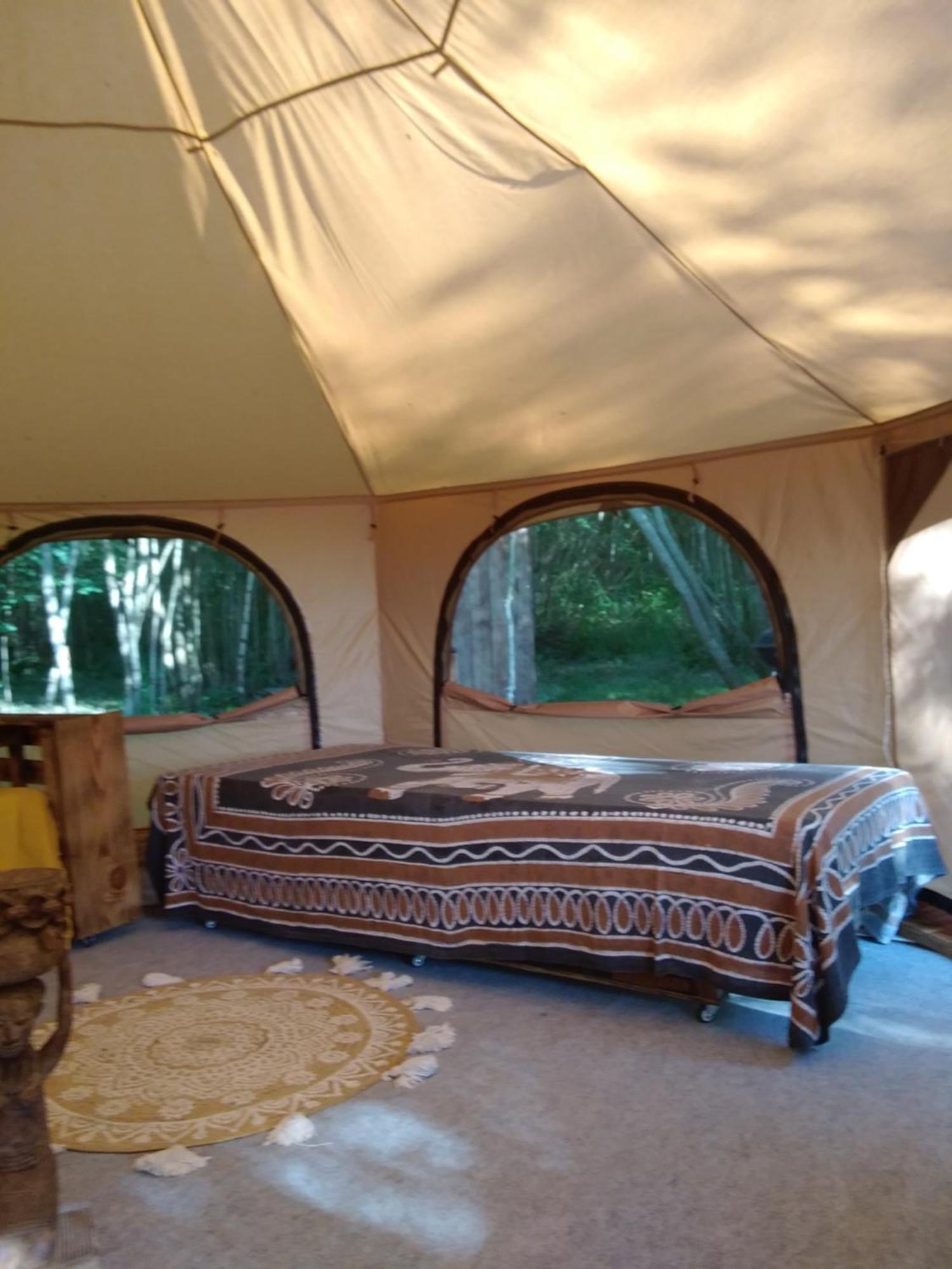 Tente Safari Lodge Dans Foret Luxuriante Vielle-Tursan Екстер'єр фото