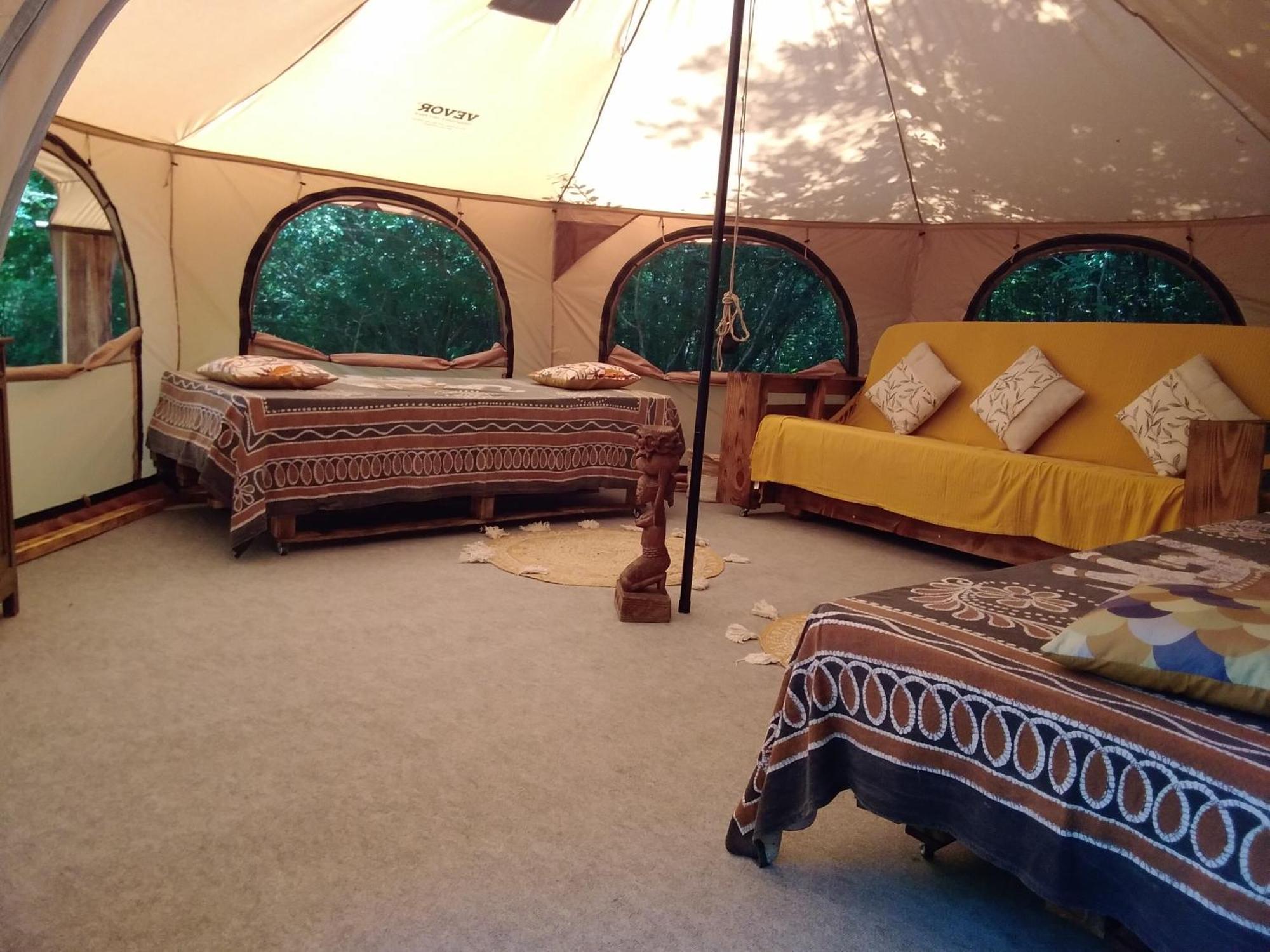 Tente Safari Lodge Dans Foret Luxuriante Vielle-Tursan Екстер'єр фото
