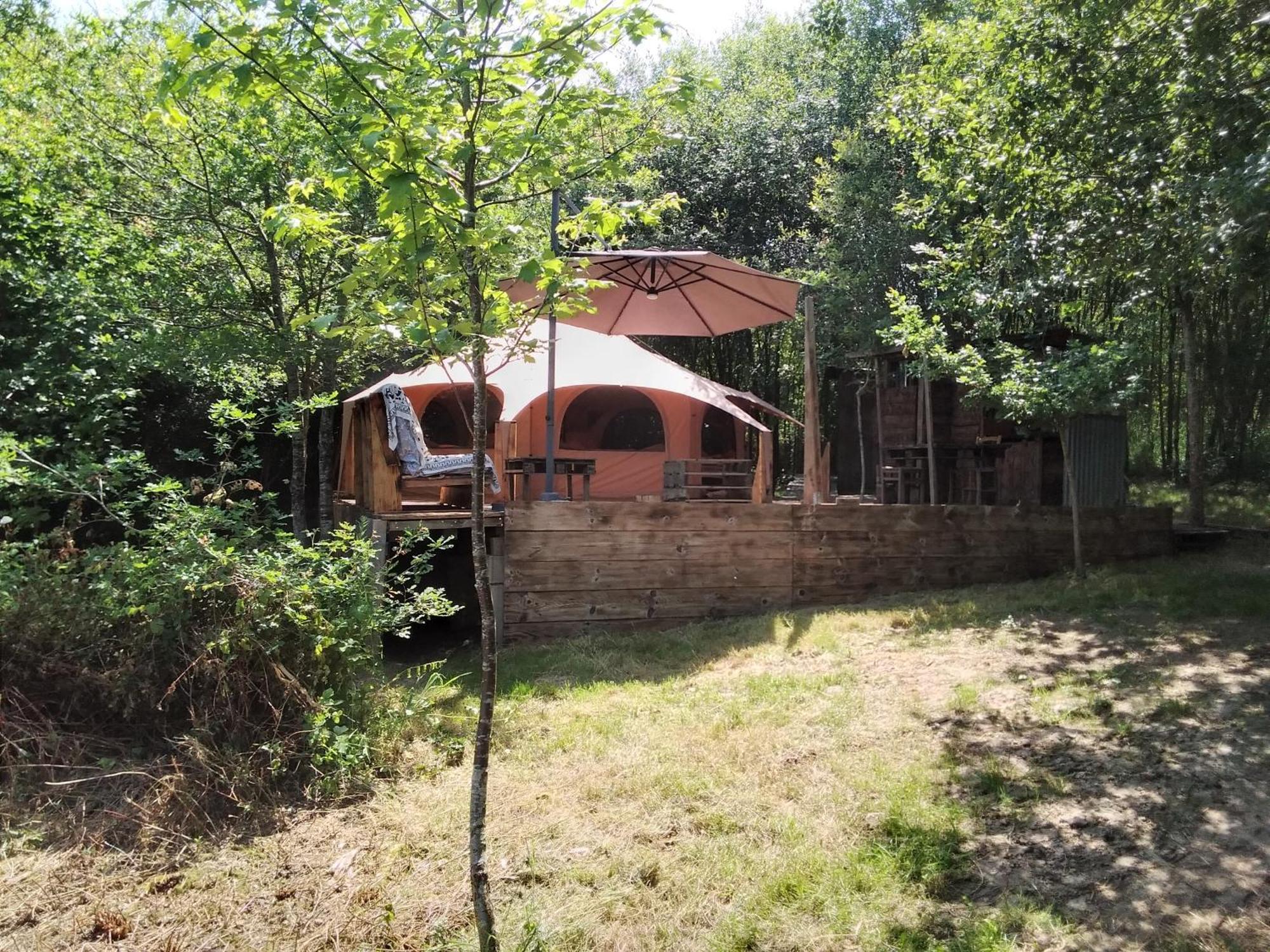 Tente Safari Lodge Dans Foret Luxuriante Vielle-Tursan Екстер'єр фото